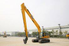 XCMG Official excavators XE270DLL China new long reach boom arm hydraulic crawler excavator for sale
